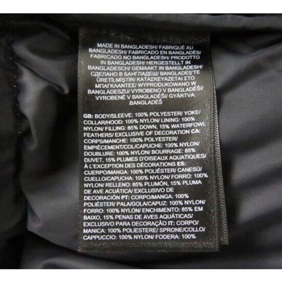 The North Face Women Sz XL 1996 Retro Nuptse 700-Down Hooded Jacket Lavender $33 - Picture 11 of 15